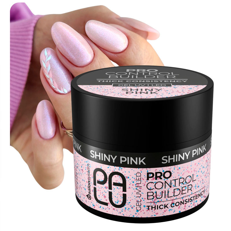 Builder gel Palu Pro Control - Shiny Pink - 45 g