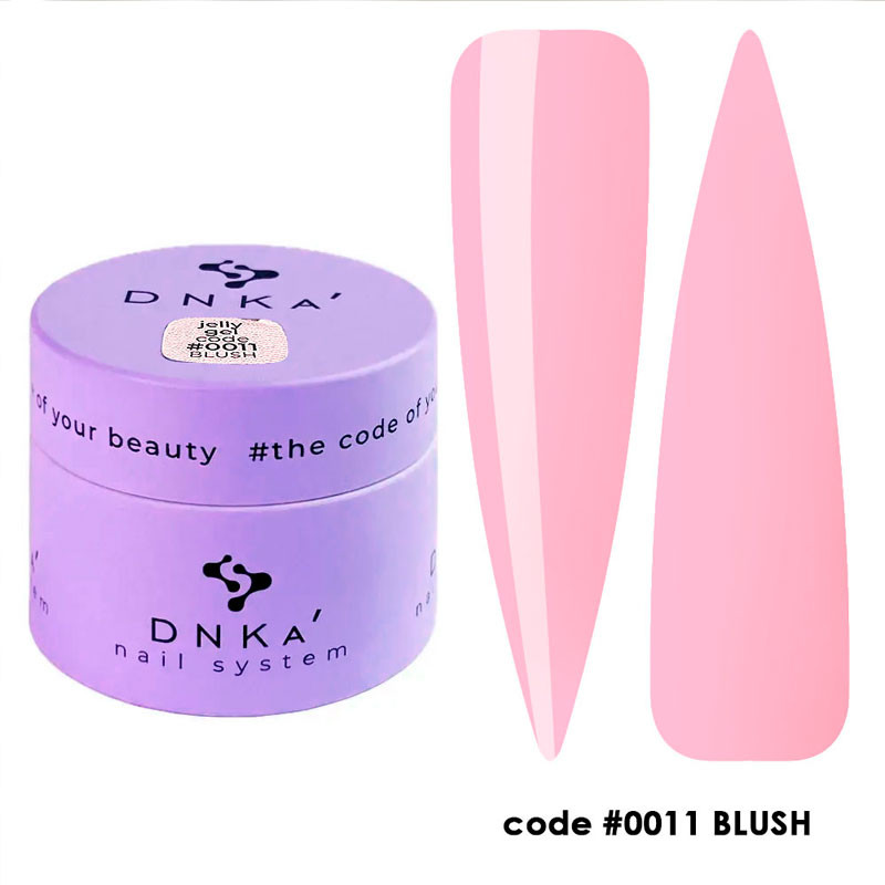 Jelly Gel DNKa No. 0011 Blush - 15 ml