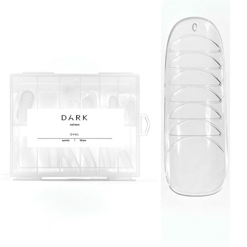 Dual Forms DARK Oval, 120 pcs