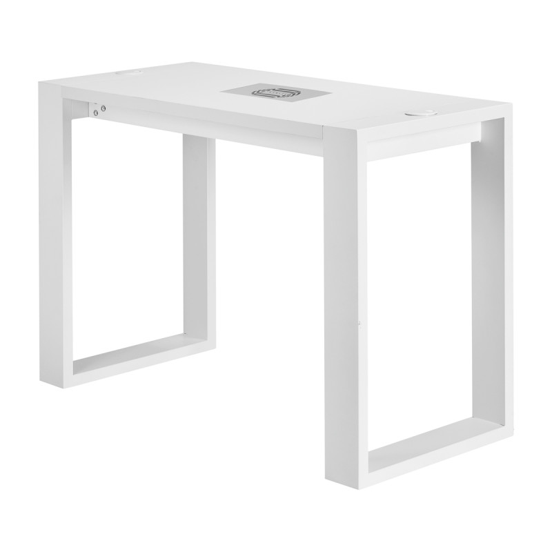 Cosmetic desk with extractor fan G031 white