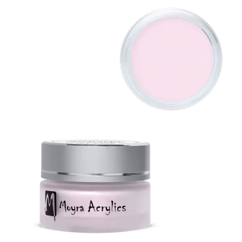 Acrylic Nail Powder – Moyra Porcelain Powder Baby Pink – 12 g