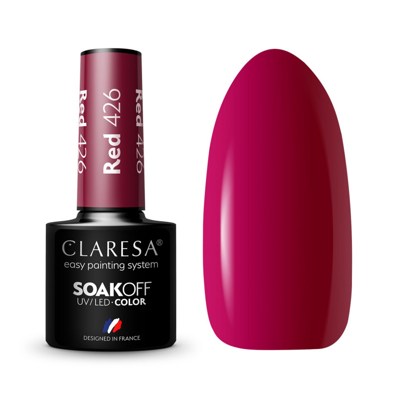 Цветной гель-лак - Claresa - RED № 426, 5 ml