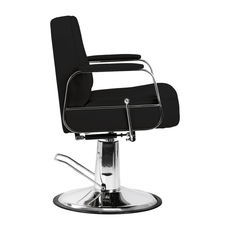 Gabbiano black stern barber chair