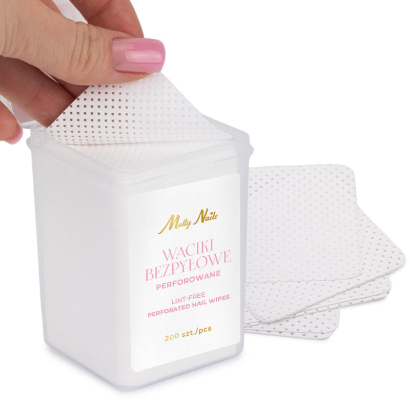 Perforeeritud küünesalfad – Molly Nails, 5×5 cm, 200 tk