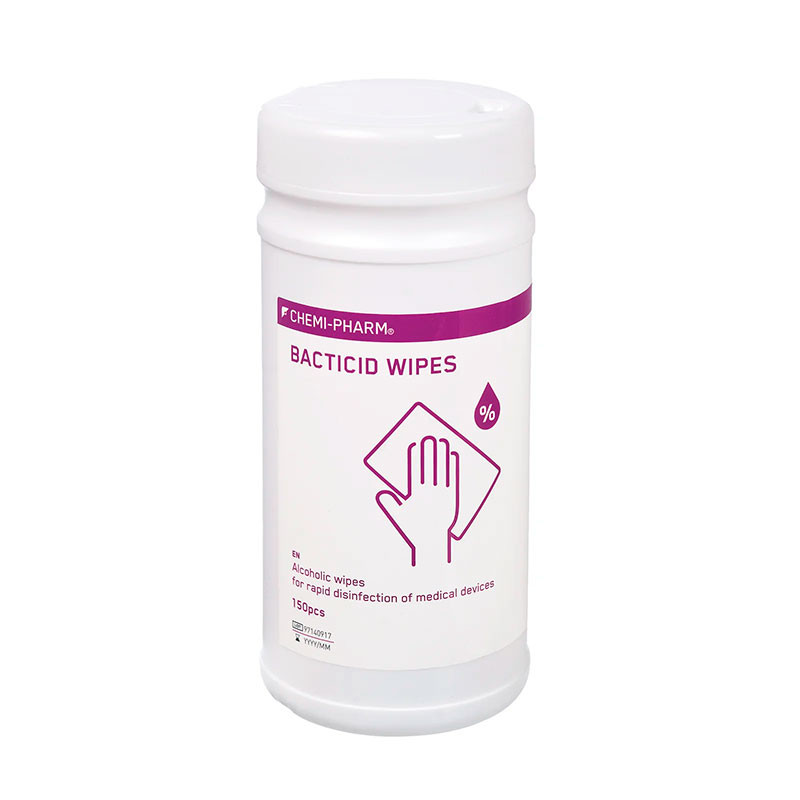 Disinfectant Wipes Chemi-Pharm –  BACTICID WIPES, 150 pcs