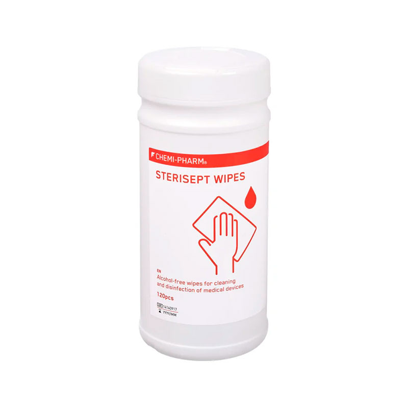 Desinfiointipyyhkeet Chemi-Pharm – STERISEPT WIPES, 120 kpl