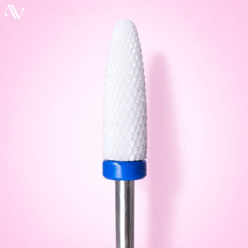 Ceramic Bit “Corn” – Avelia – Blue, Ø6 mm / 20 mm