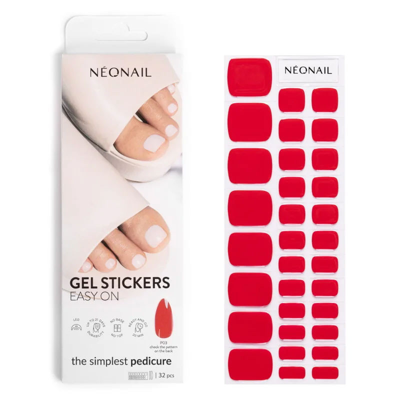 Geelilakan tarra Jalkahoitoon – NeoNail Easy On P03