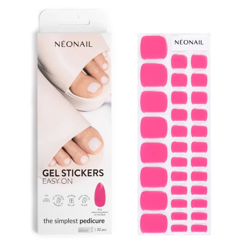Geelilakan tarra jalkahoitoon – NeoNail Easy On P02
