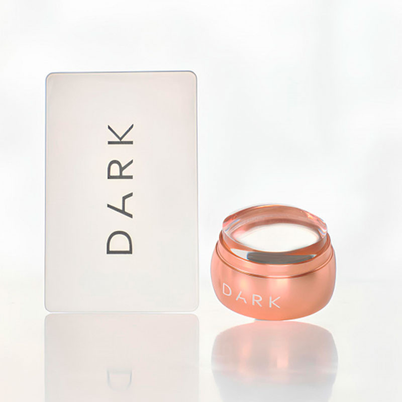Mini tembeldamisplaat – DARK (roosa kuld)
