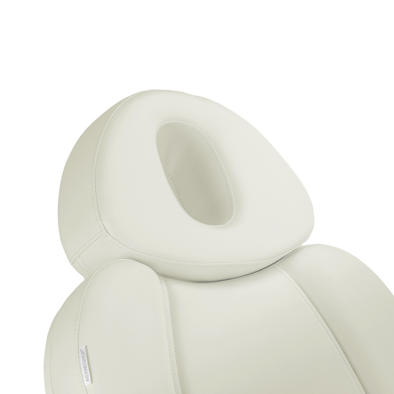 Electric cosmetic chair azzurro 708a 4 strong. white heated