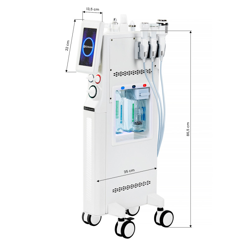Giovanni 6-in-1 Ashe Super Bubble beauty machine with hydrogen generator