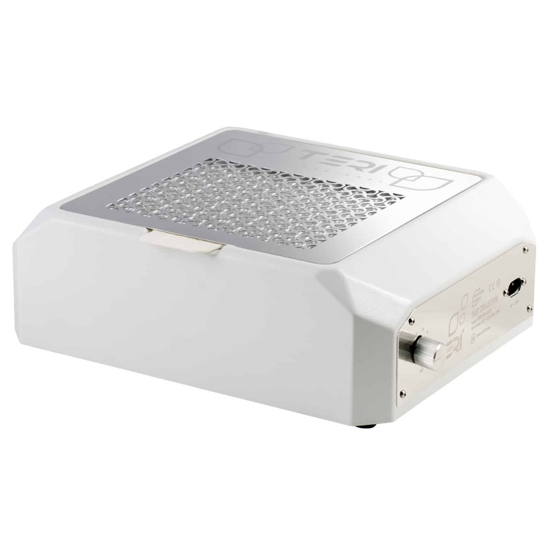 Nail Dust Collector Teri Diamond White (Silver Mesh)