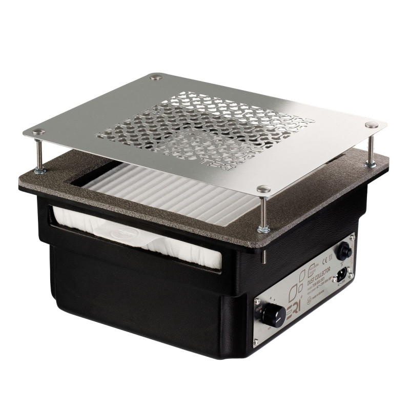 Kynsipöydän imuri – Teri 800 Black (Silver Mesh)