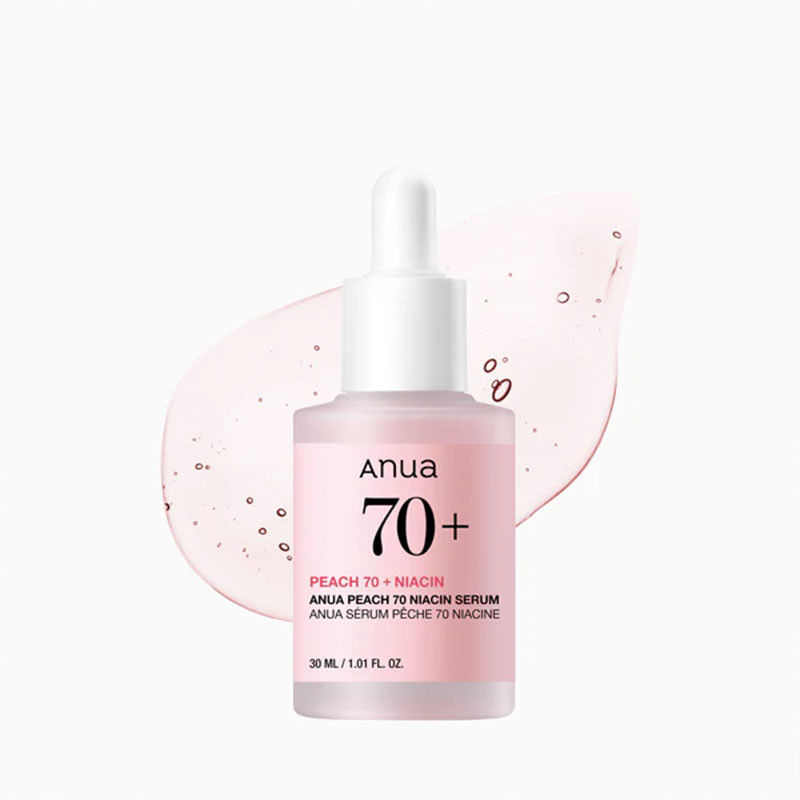 Сыворотка с персиком для сияющей кожи Peach 70% Niacinamide Serum Anua, 30 ml