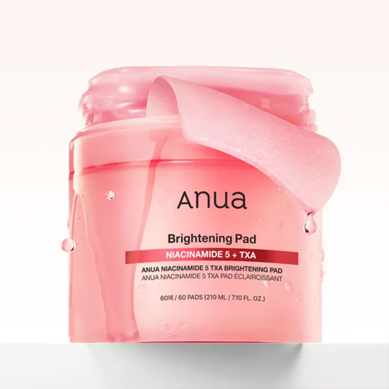 Näotooneripadjad pigmentatsiooni ja aknejärgsete laikude vastu Niacinamide 5 + TXA Brightening Pad ANUA 60 pc/pads (210ml)