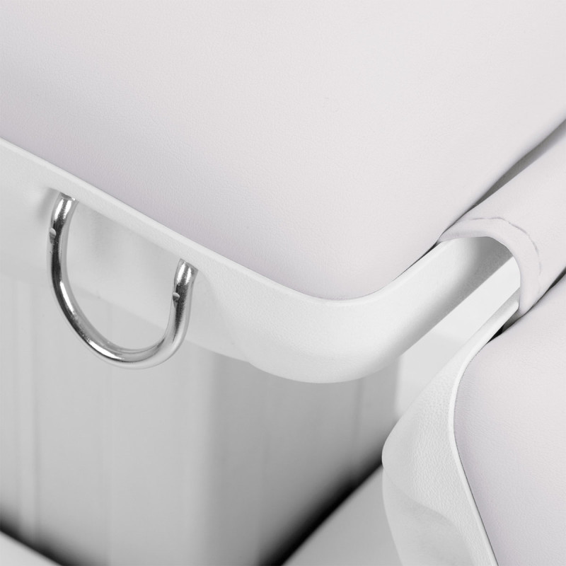 Sillon Eclipse electric cosmetic chair 3 actuators white