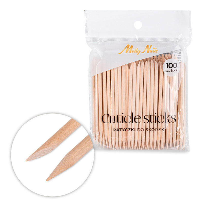 Апельсиновые палочки – Molly Nails – 100 шт, 9,5 см