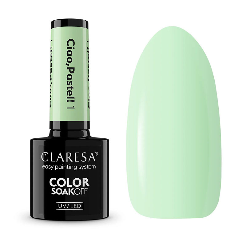 Värillinen geelilakka – Claresa – Ciao, Pastel! 1 – 5 g