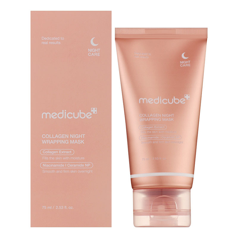 Коллагеновая ночная маска-пленка для лица Medicube Collagen Night Wrapping, 75 ml