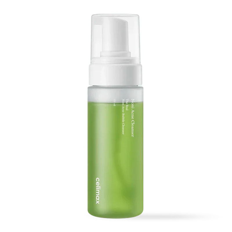 Кислородная пенка с экстрактом нони Celimax The Real Noni Acne Bubble Cleanser, 155 ml
