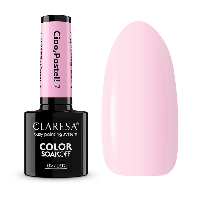 Цветной гель-лак – Claresa – Ciao, Pastel! 7 – 5 g
