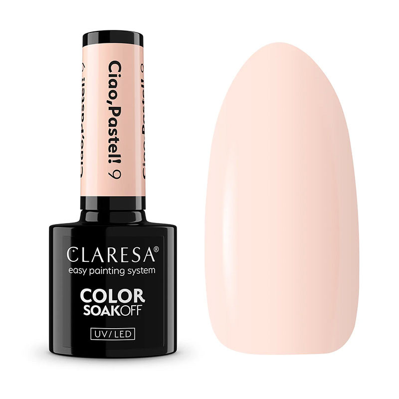 Värviline geellakk – Claresa – Ciao, Pastel! 9 – 5 g