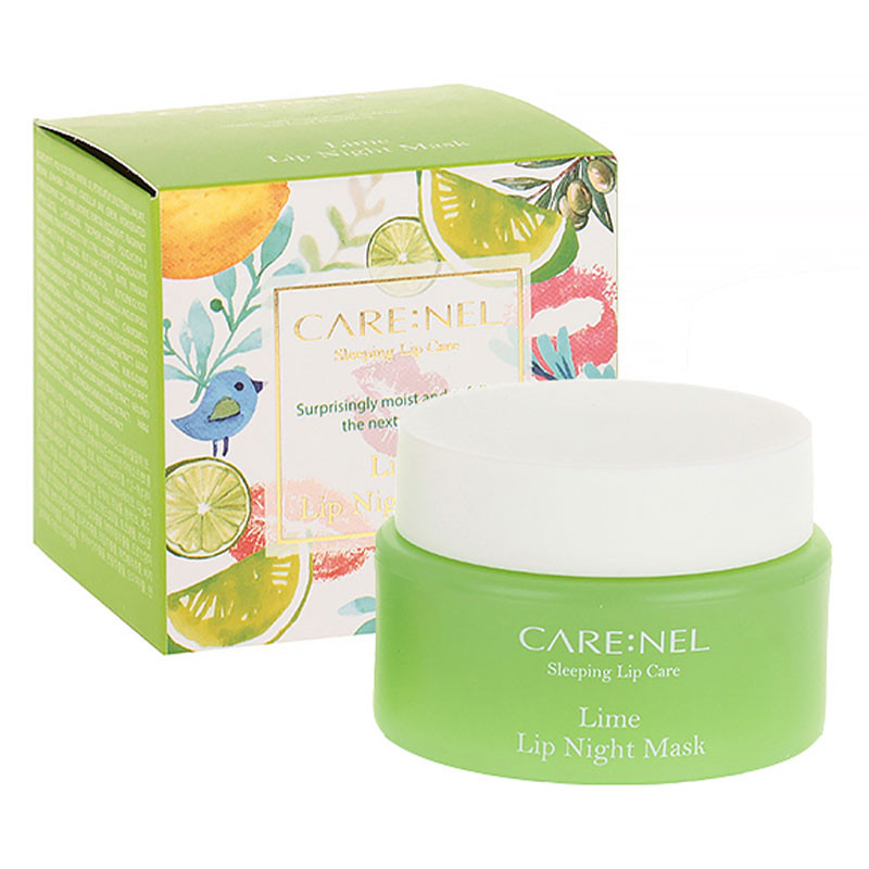 Lime Lip Night Mask CARE:NEL, 23 g