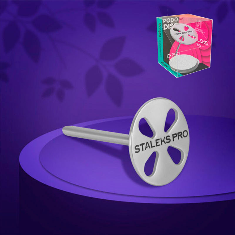 Pedicure Disc PodoDisc Staleks Pro L with Replaceable Files 180 Grit (5 pcs, 25 mm) – PDset-25