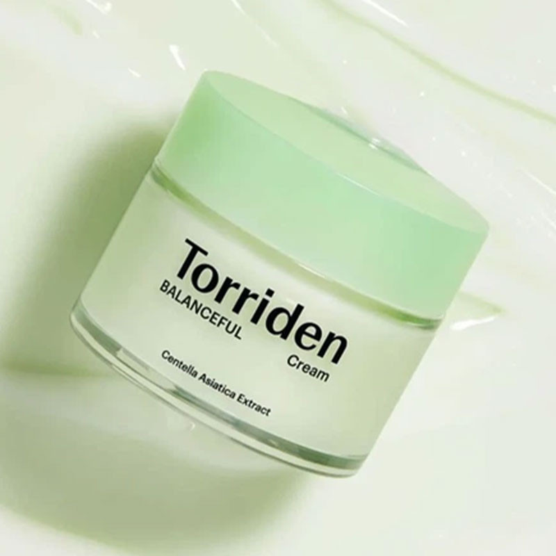 Гипоаллергенный успокаивающий крем с центеллой Balanceful Cica Cream Torriden – 80ml