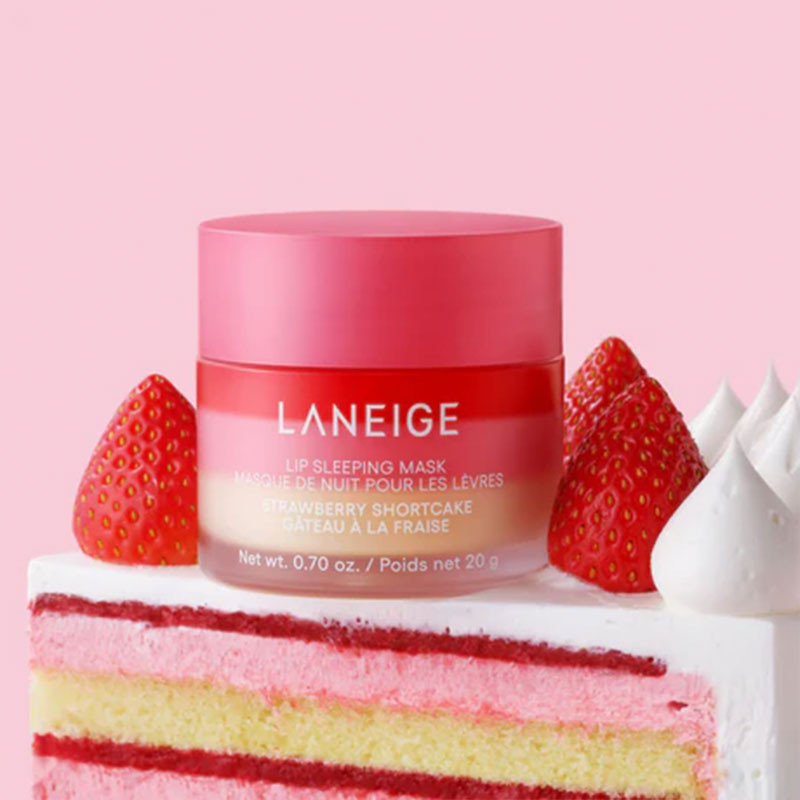 Питательная ночная маска для губ Strawberry Shortcake Lip Sleeping Mask Laneige, 20g