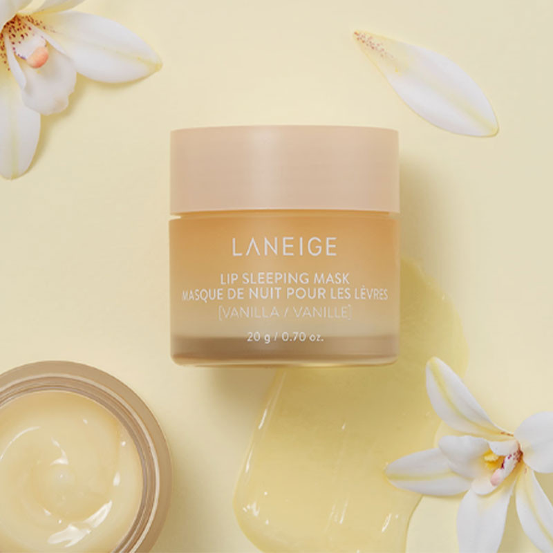 Toitev öine huulemask Lip Sleeping Mask Vanilla Laneige, 20g