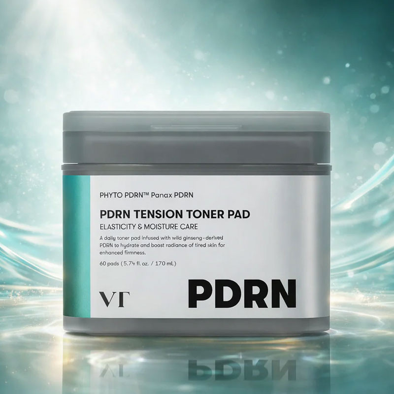 Тонер-пэды с ПДРН для сияния кожи PDRN Tension Toner Pad, 170ml VT Cosmetics, 60pads