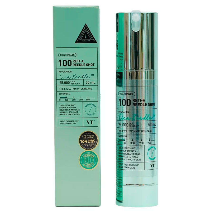 Mikronõeltega retinooli võimendav seerum Reti-A Reedle Shot 100 VT Cosmetics, 50ml