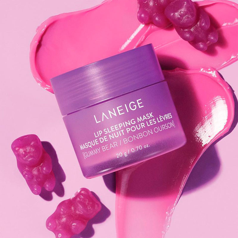 Питательная ночная маска для губ Gummy Bear Lip Sleeping Mask Laneige, 20g