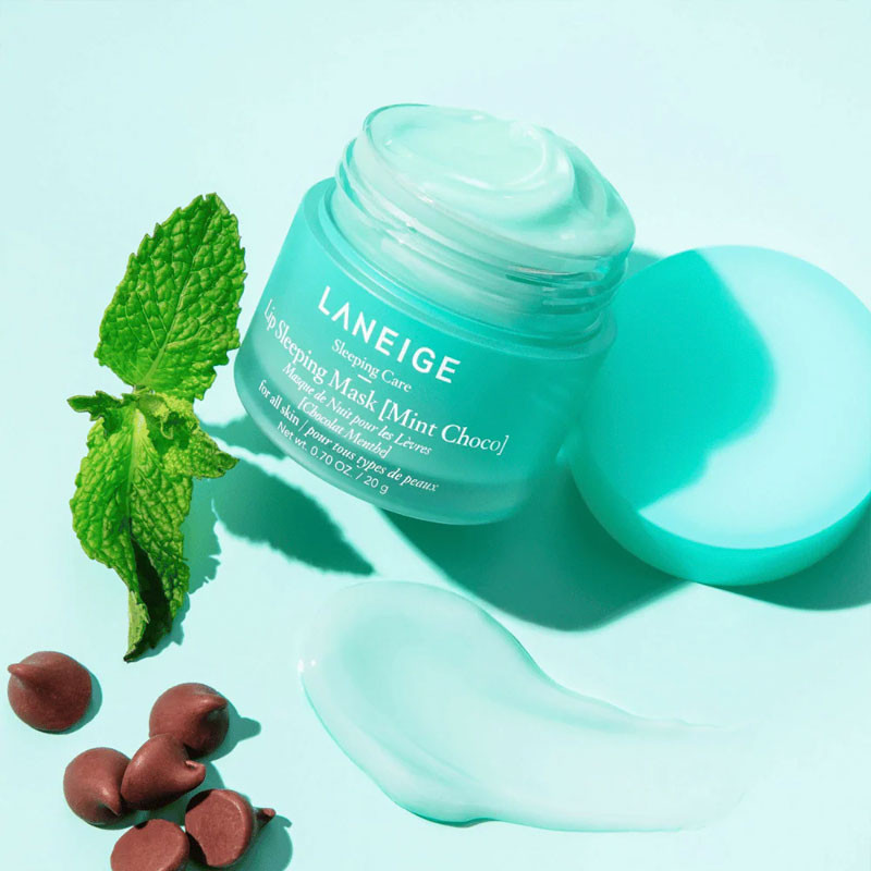 Toitev öine huulemask Mint Choco Lip Sleeping Mask Laneige, 20g