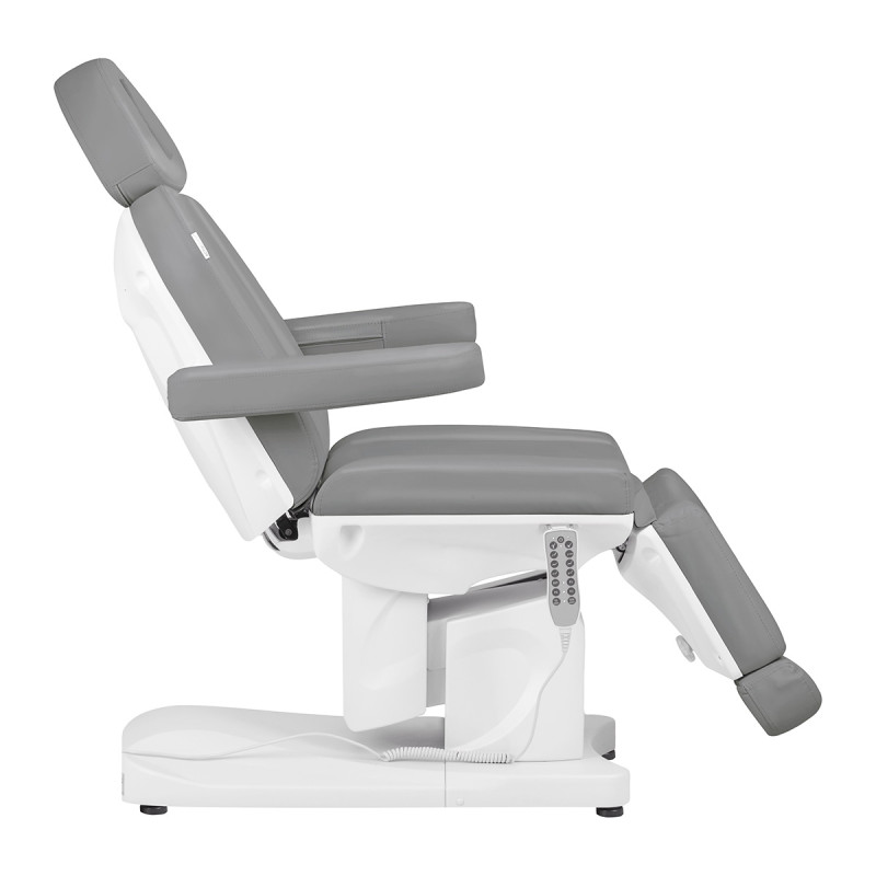 Electric cosmetic chair Azzurro 708a 4 motors gray Heated
