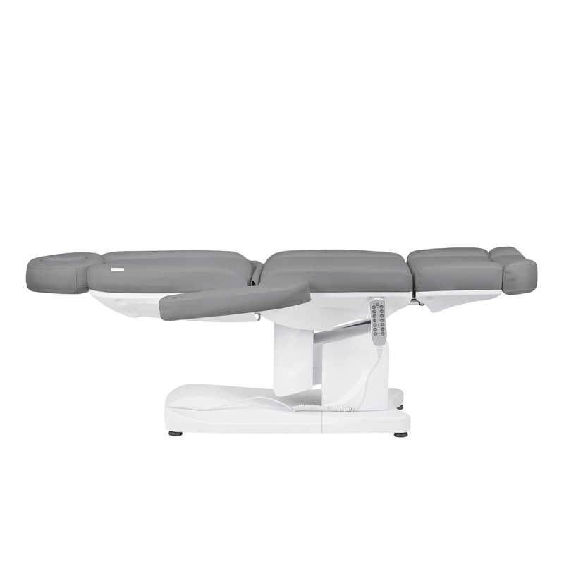 Electric cosmetic chair Azzurro 708a 4 motors gray Heated