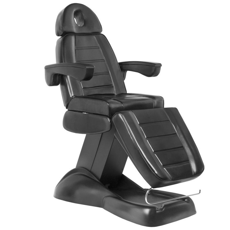 Electric cosmetic chair lux black