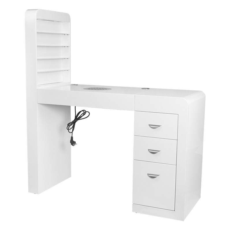 Cosmetic desk 310 white right