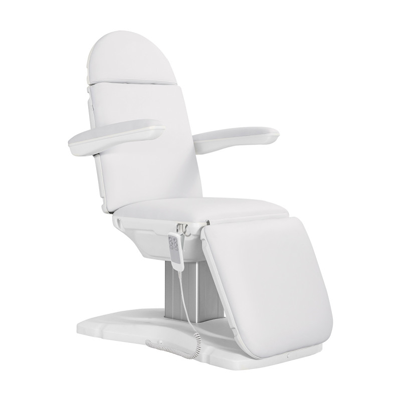 Sillon Eclipse electric cosmetic chair 3 actuators white