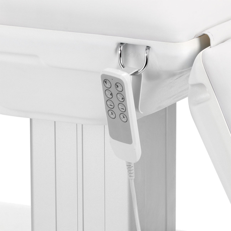 Electric cosmetic chair SILLON Eclipse 4 motors white