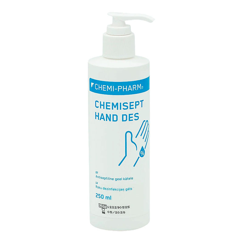 Антисептик для рук Chemi-Pharm Chemisept Hand Des - 250ml