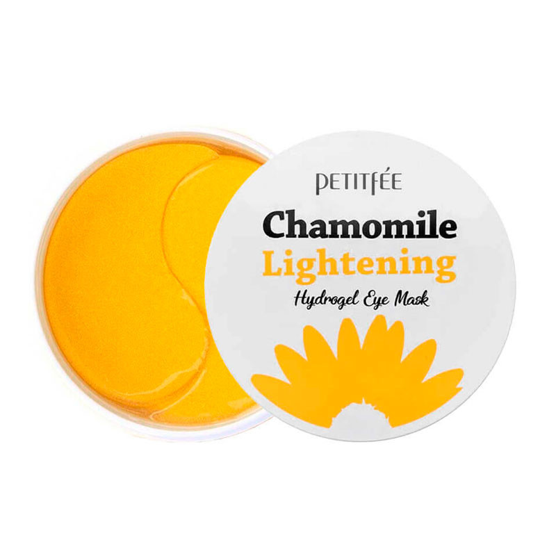 Гидрогелевые патчи Eye Mask Chamomile Lighting Petitfee, 60 pcs