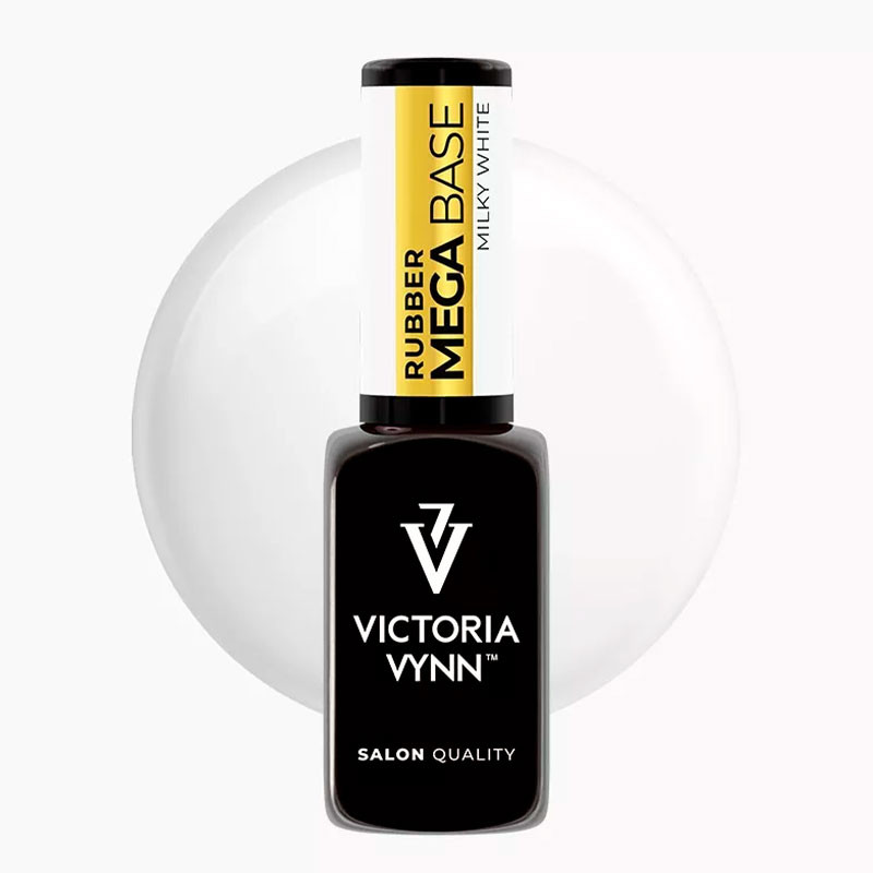 Каучуковая база для укрепления ногтей MEGA BASE VICTORIA VYNN – Milky White – 15 мл