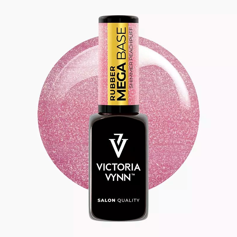 Rubber Base MEGA BASE VICTORIA VYNN – Shimmer Peachpuff – 8 ml