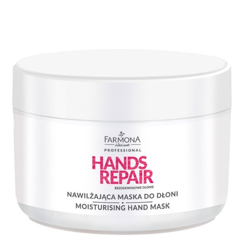 Niisutav kätemask Farmona Moisturising Peach Hands Repair, 300g
