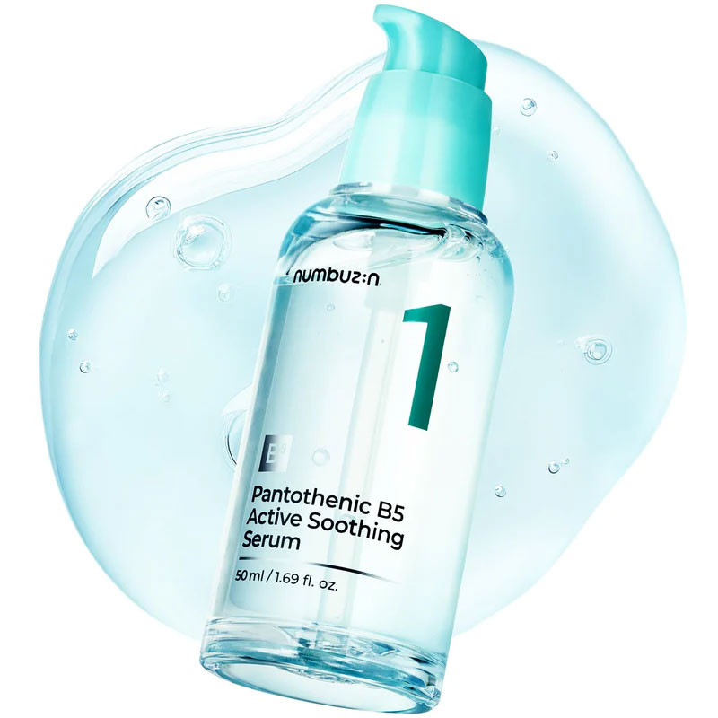 Успокаивающая сыворотка с пантенолом No.1 Pantothenic B5 Active Soothing Serum Numbuzin – 50ml