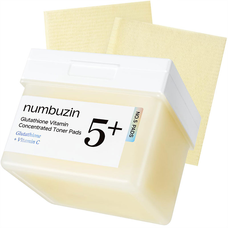 No.5+ Glutathione Vitamin Concentrated Pad Numbuzin – 180ml/70pads