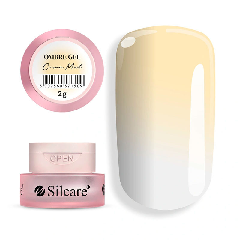 Ombre Nail Art Gel Silcare – Cream Mist – 2 g